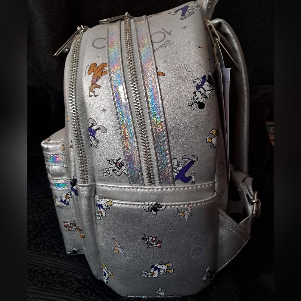 Disney 100th Loungefly Mini Backpack - Picture 3 of 6